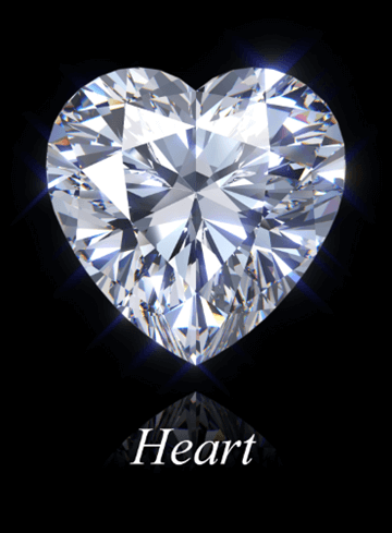 heart shaped cut