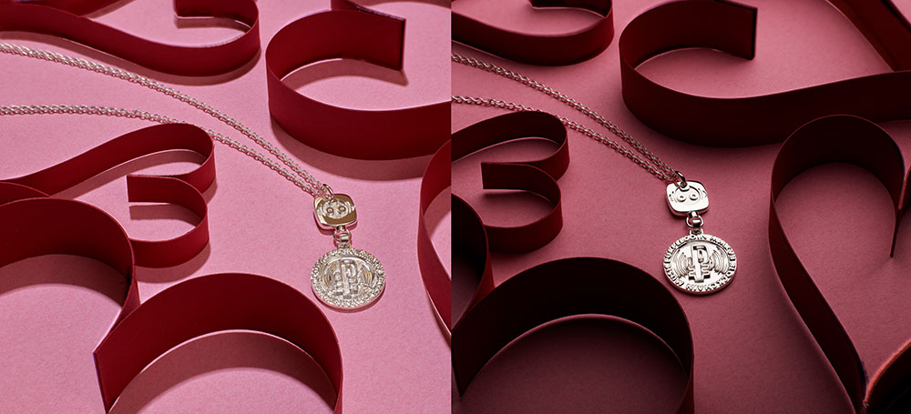 gold and silver pendants