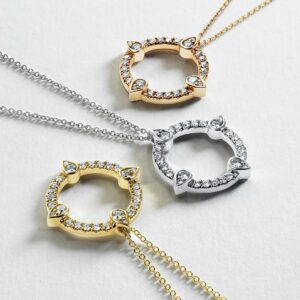 gold and silver necklaces